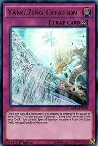 Yang Zing Creation (15116) (MP15) - YuGiOh Single