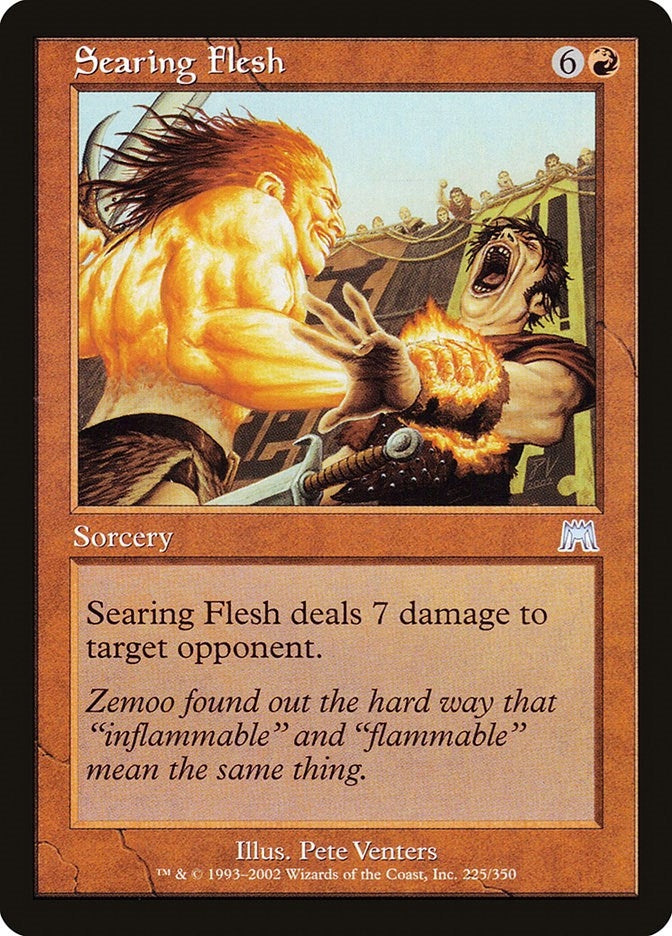 Searing Flesh (225) [ONS] - MTG Single