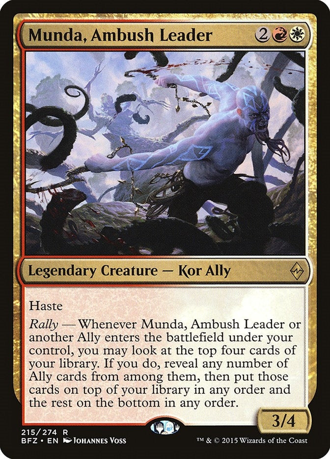 Munda Ambush Leader (215) [BFZ] - MTG Single