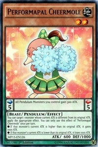 Performapal Cheermole (15126) (MP15) - YuGiOh Single