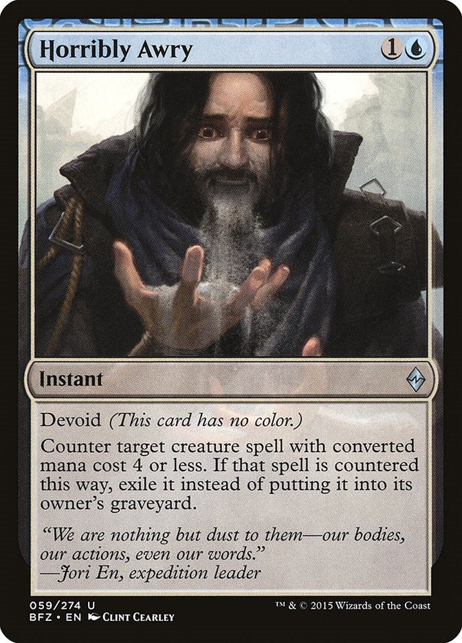 Horribly Awry (59) [BFZ] - MTG Single