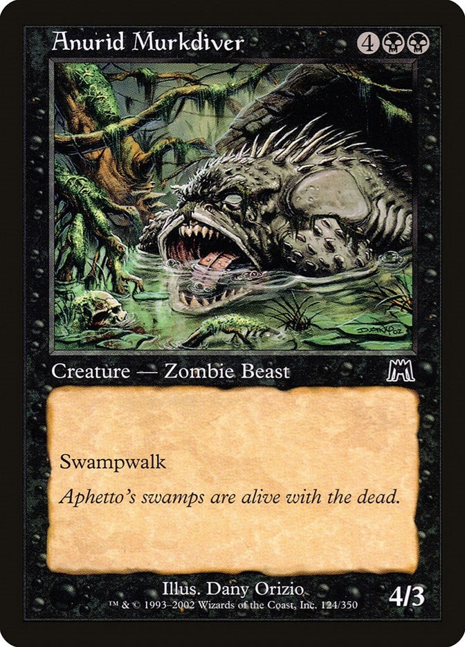 Anurid Murkdiver (124) [ONS] - MTG Single
