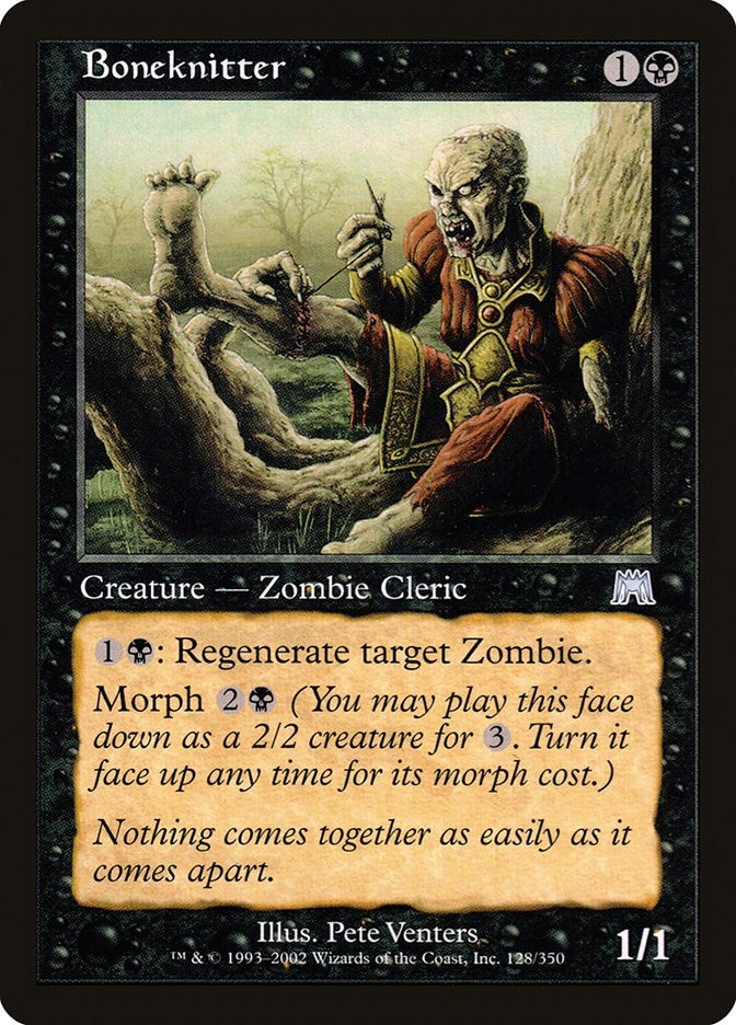 Boneknitter (128) [ONS] - MTG Single