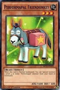 Performapal Friendonkey (15193) (MP15) - YuGiOh Single