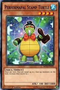 Performapal Stamp Turtle (15195) (MP15) - YuGiOh Single