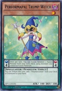 Performapal Trump Witch (15196) (MP15) - YuGiOh Single