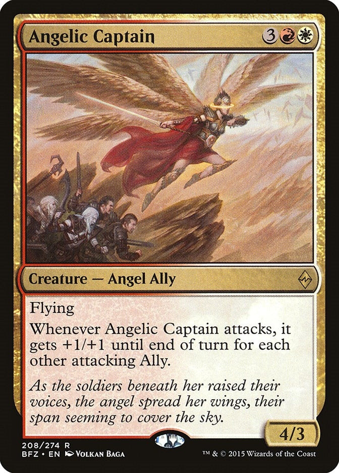 Angelic Captain (208) [BFZ] - MTG Single