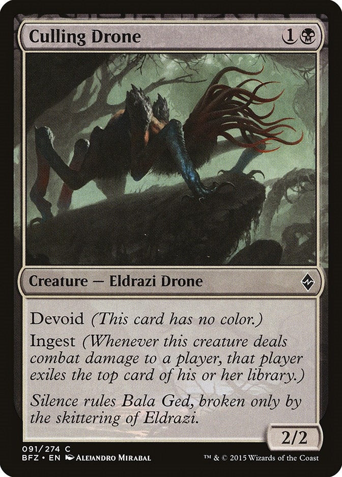 Culling Drone (91) [BFZ] - MTG Single