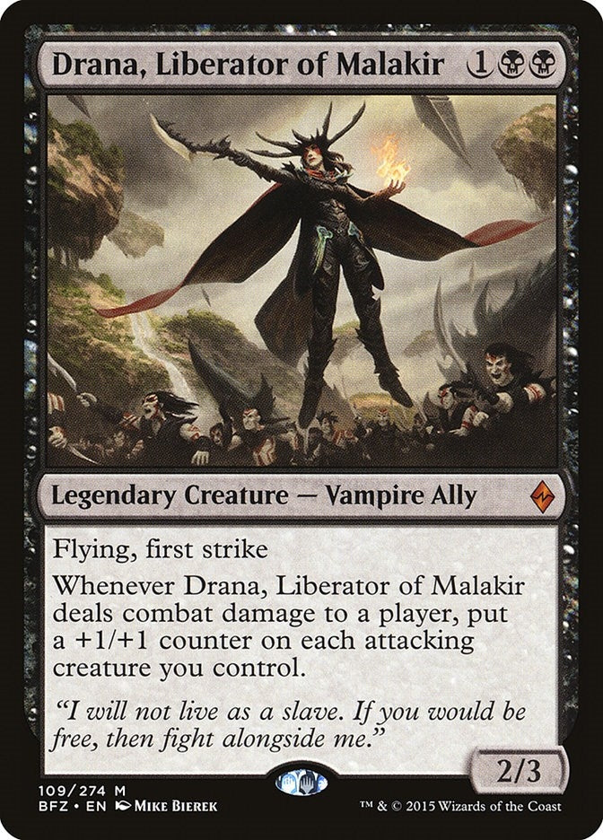 Drana Liberator of Malakir (109) [BFZ] - MTG Single