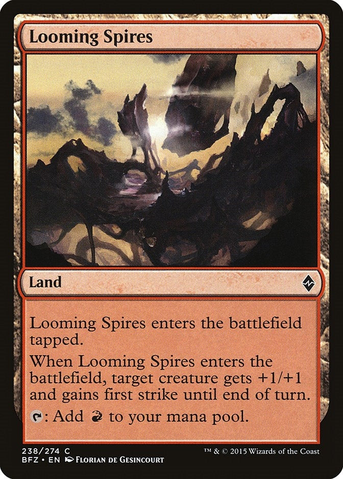 Looming Spires (238) [BFZ] - MTG Single