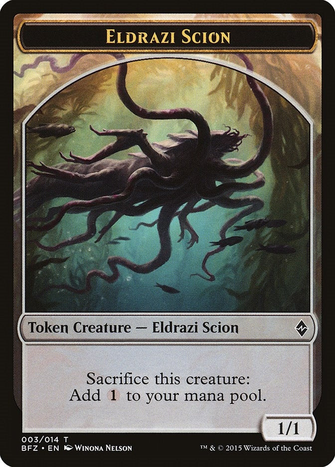 Eldrazi Scion Token (003) (0) [BFZ] - MTG Single