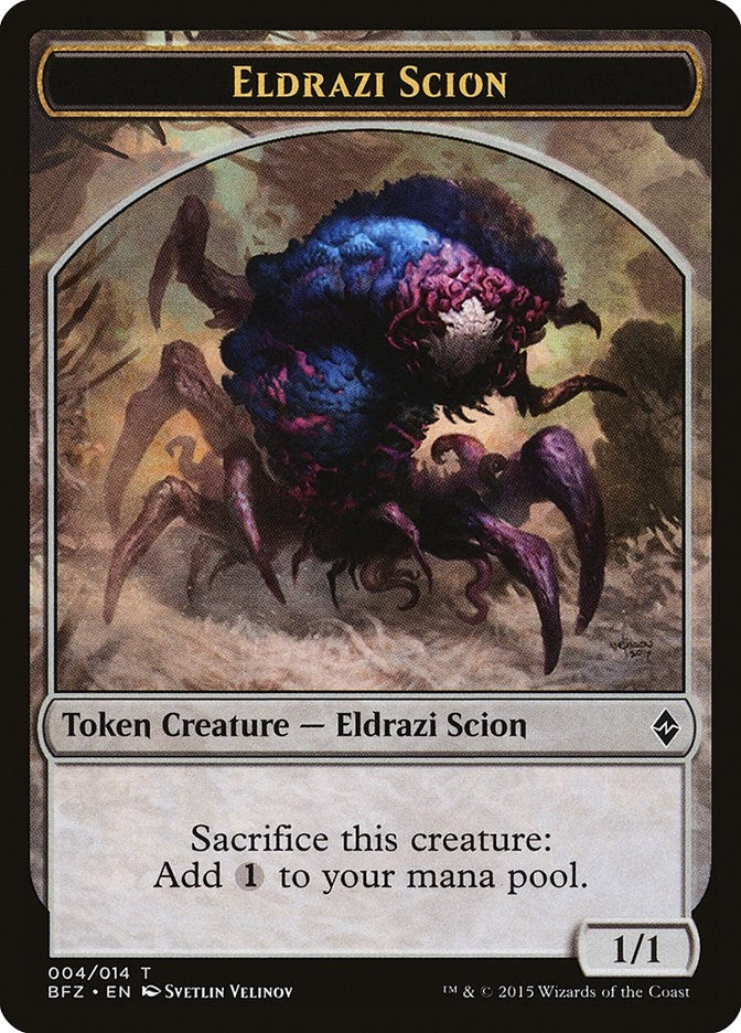 Eldrazi Scion Token (004) (0) [BFZ] - MTG Single