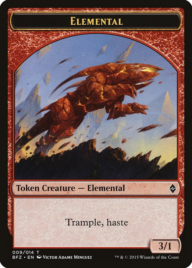 Elemental Token (009) (0) [BFZ] - MTG Single
