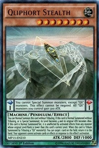 Qliphort Stealth (15210) (MP15) - YuGiOh Single
