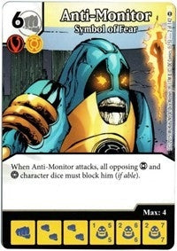 Anti-Monitor - Symbol of Fear (2) [WOL] - Dice Masters Single