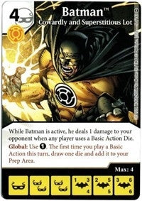 Batman - Cowardly and Superstitious Lot (5) [WOL] - Dice Masters Single