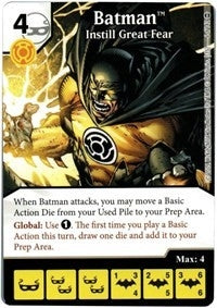 Batman - Instill Great Fear (6) [WOL] - Dice Masters Single