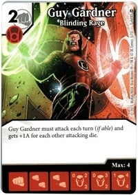 Guy Gardner - Blinding Rage (7) [WOL] - Dice Masters Single