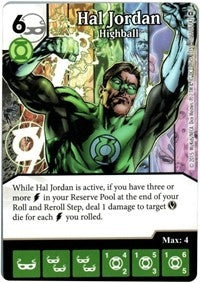 Hal Jordan - Highball (11) [WOL] - Dice Masters Single