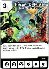 Heroic Defense (27) [WOL] - Dice Masters Single