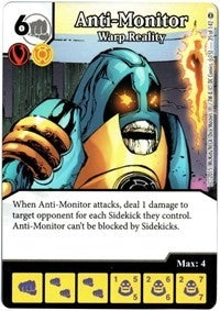 Anti-Monitor - Warp Reality (35) [WOL] - Dice Masters Single