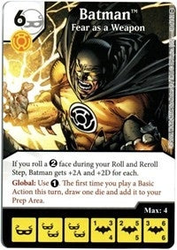 Batman - Fear as a Weapon (38) [WOL] - Dice Masters Single