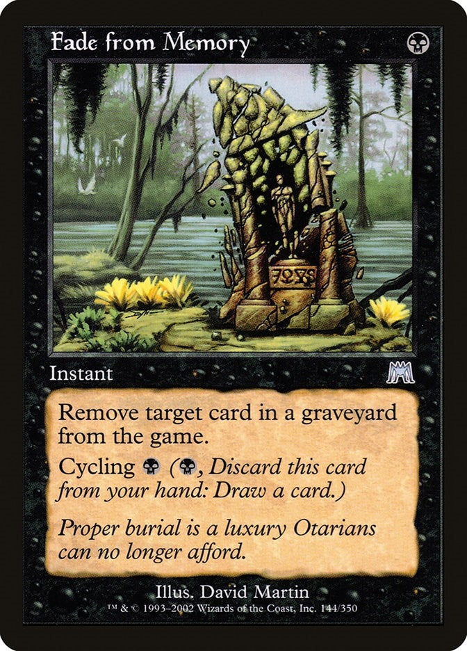 Fade from Memory (144) [ONS] - MTG Single