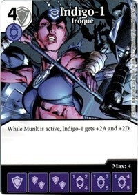 Indigo-1 - Iroque (47) [WOL] - Dice Masters Single