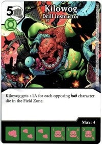 Kilowog - Drill Instructor (50) [WOL] - Dice Masters Single