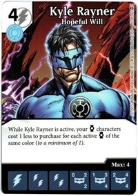 Kyle Rayner - Hopeful Will (51) [WOL] - Dice Masters Single