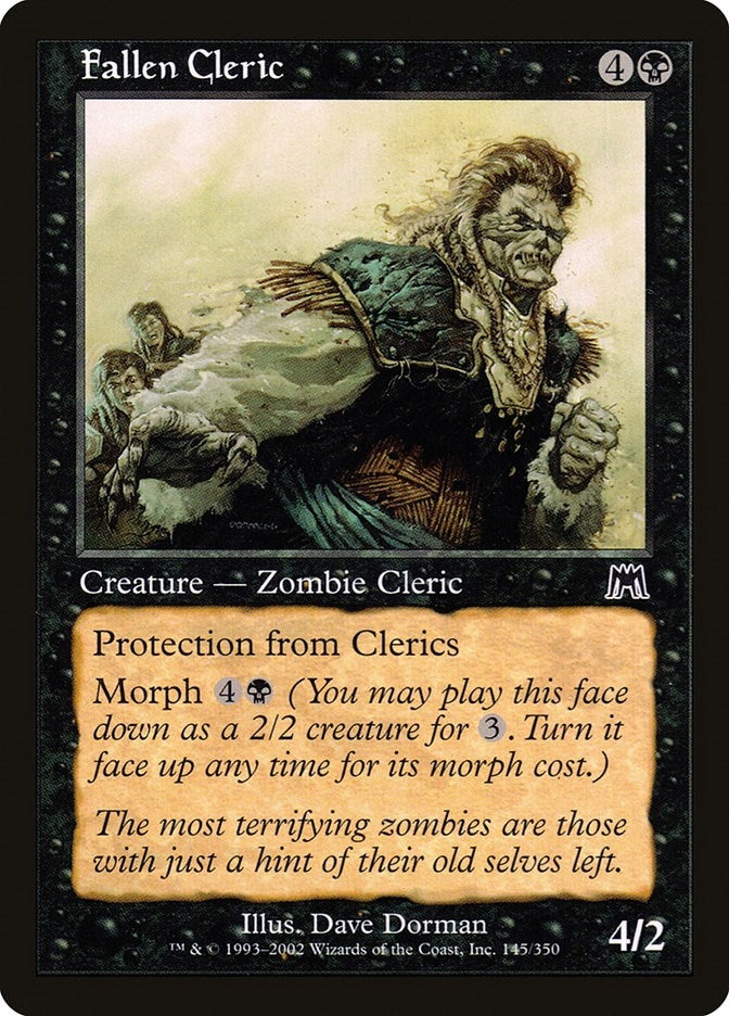 Fallen Cleric (145) [ONS] - MTG Single