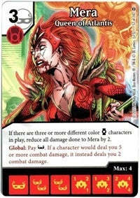 Mera - Queen of Atlantis (57) [WOL] - Dice Masters Single