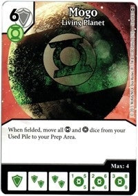 Mogo - Living Planet (59) [WOL] - Dice Masters Single