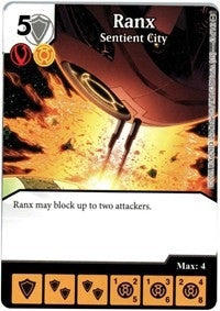 Ranx - Sentient City (63) [WOL] - Dice Masters Single
