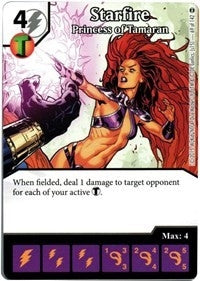 Starfire - Princess of Tamaran (69) [WOL] - Dice Masters Single