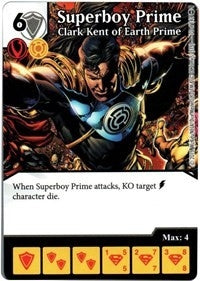 Superboy Prime - Clark Kent of Earth Prime (70) [WOL] - Dice Masters Single