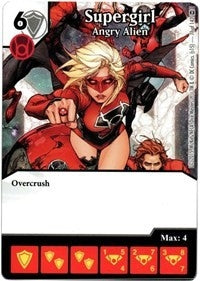 Supergirl - Angry Alien (71) [WOL] - Dice Masters Single
