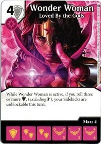 Wonder Woman - Loved By the Gods (74) [WOL] - Dice Masters Single