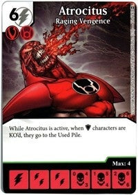 Atrocitus - Raging Vengence (76) [WOL] - Dice Masters Single