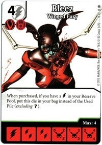Bleez - Winged Fury (78) [WOL] - Dice Masters Single