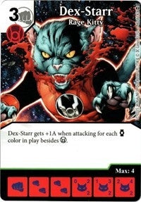 Dex-Starr - Rage Kitty (80) [WOL] - Dice Masters Single