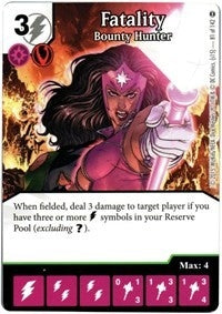 Fatality - Bounty Hunter (81) [WOL] - Dice Masters Single
