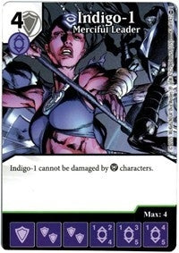 Indigo-1 - Merciful Leader (83) [WOL] - Dice Masters Single