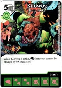 Kilowog - Brute Force (85) [WOL] - Dice Masters Single