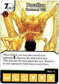 Parallax - Shattered Will (95) [WOL] - Dice Masters Single