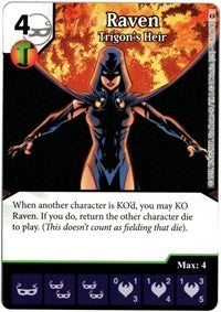 Raven - Trigon’s Heir (97) [WOL] - Dice Masters Single
