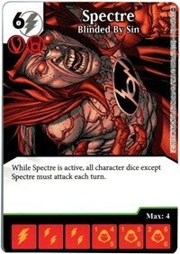 Spectre - Blinded By Sin (100) [WOL] - Dice Masters Single