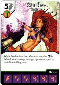 Starfire - Outlaw (101) [WOL] - Dice Masters Single