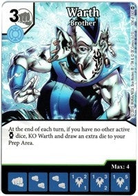 Warth - Brother (104) [WOL] - Dice Masters Single