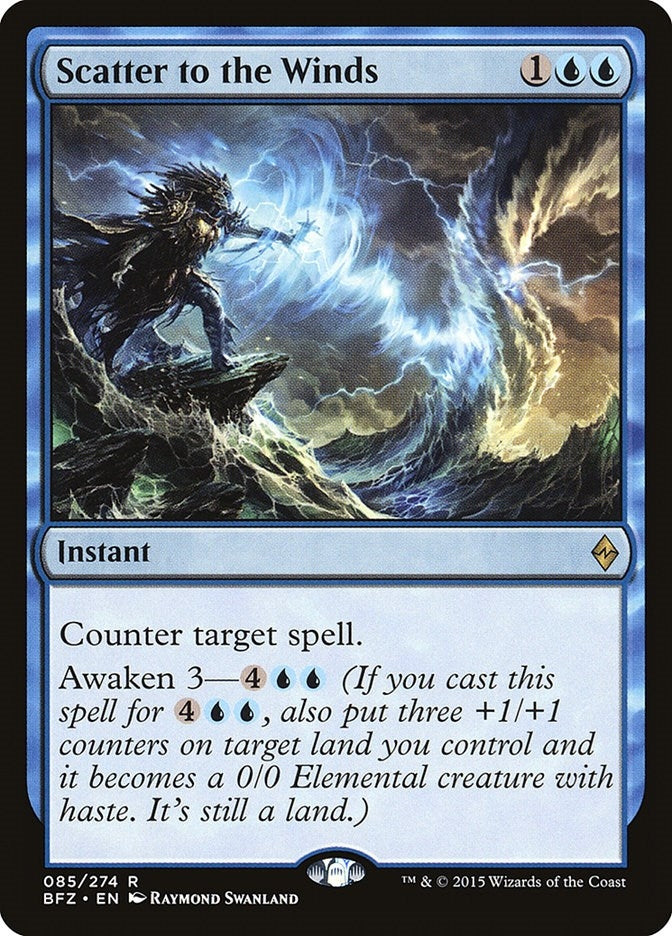 Scatter to the Winds (85) [BFZ] - MTG Single